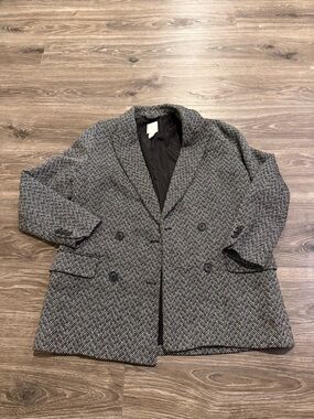 H&M blazer coat